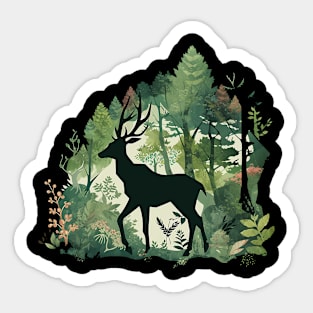 deer Sticker